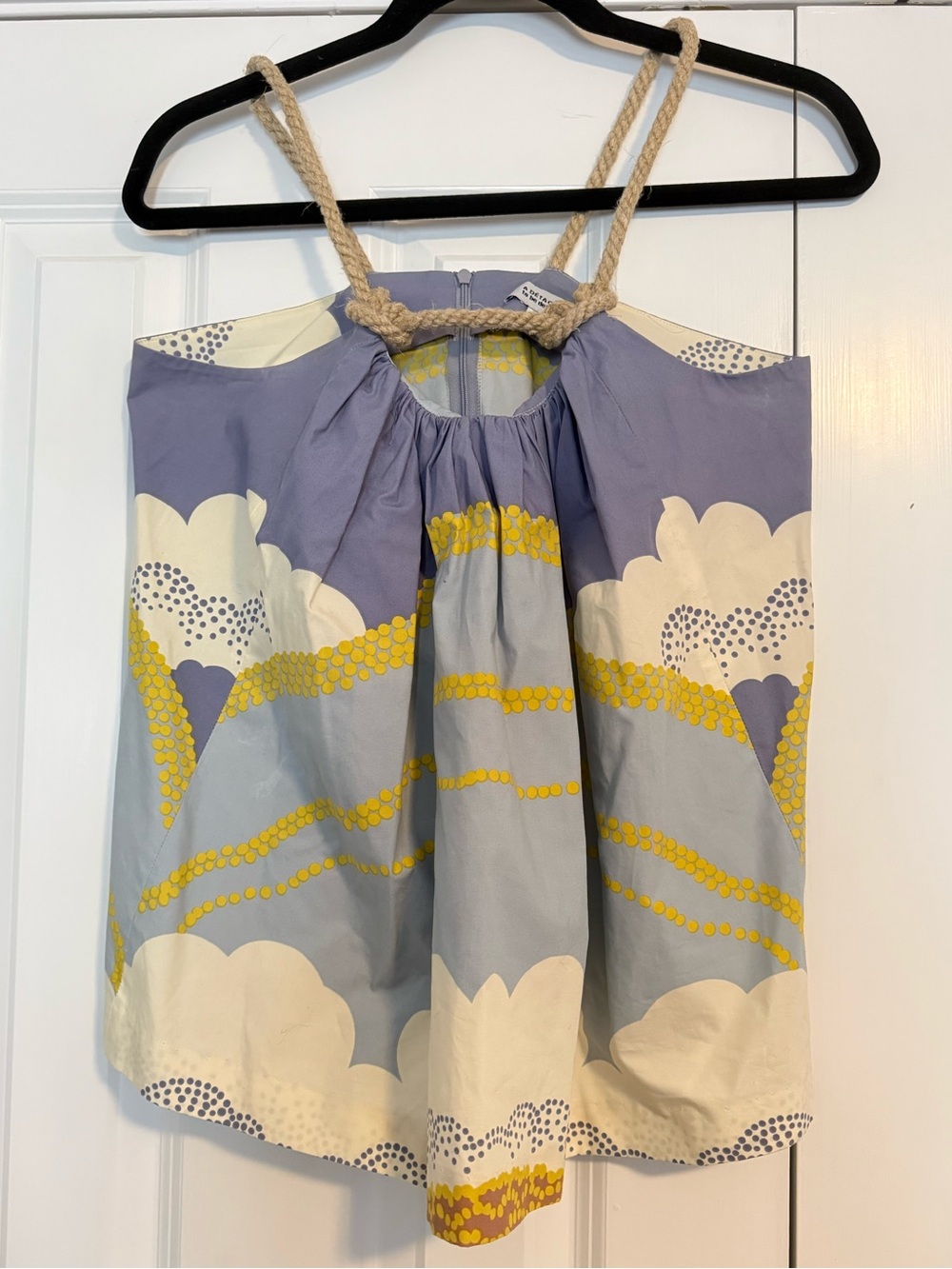 A Détacher Runway Sleeveless Top with Rope Straps